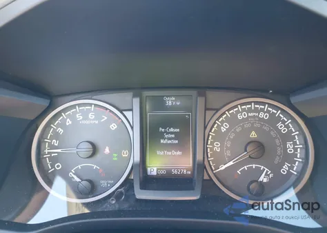 2018 Toyota Tacoma Trd Sport z USA, uszkodzony, nr VIN 3TMDZ5BN1JM051597